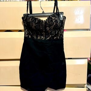 Black Mini Bebe Dress